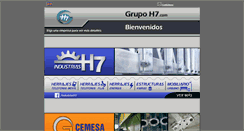 Desktop Screenshot of grupoh7.com